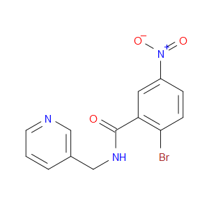 2-bromo-5-nitro-N-(pyridin-3-ylmethyl)benzamide