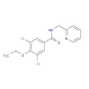 3,5-Dichloro-4-ethoxy-N-(2-pyridinylmethyl)benzamide