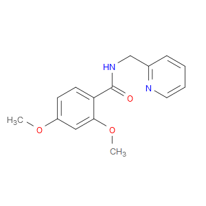 Benzamide, 2,4-dimethoxy-N-(2-pyridinylmethyl)-