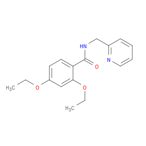 2,4-Diethoxy-N-(2-pyridinylmethyl)benzamide