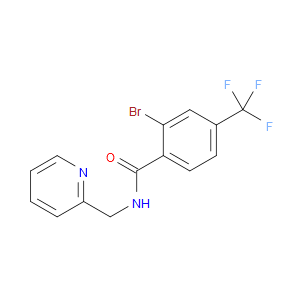 Benzamide, 2-bromo-N-(2-pyridinylmethyl)-4-(trifluoromethyl)-