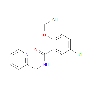 5-Chloro-2-ethoxy-N-(2-pyridinylmethyl)benzamide