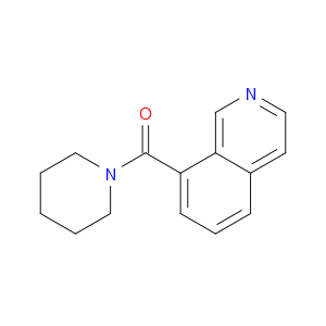 isoquinolin-8-yl(piperidin-1-yl)methanone