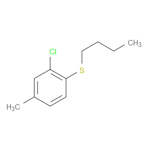 butyl(2-chloro-4-methylphenyl)sulfane