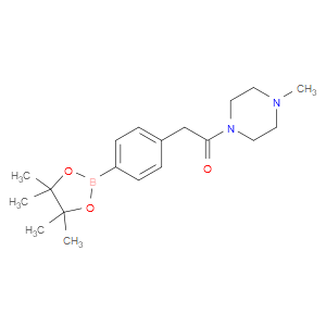 4-(4-Methylpiperazinocarbonyl)methylphenylboronic acid, pinacol ester