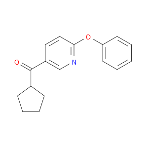 cyclopentyl(6-phenoxypyridin-3-yl)methanone