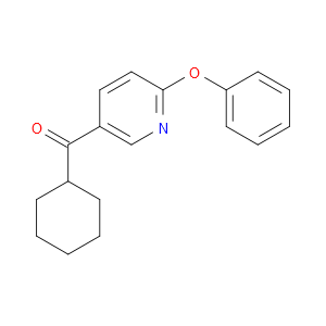 cyclohexyl(6-phenoxypyridin-3-yl)methanone