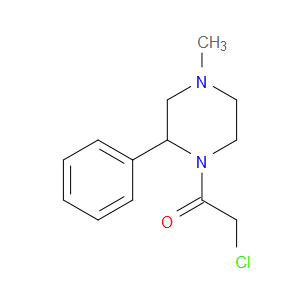 Ethanone, 2-chloro-1-(4-methyl-2-phenyl-1-piperazinyl)-