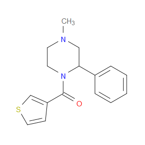 Methanone, (4-methyl-2-phenyl-1-piperazinyl)-3-thienyl-