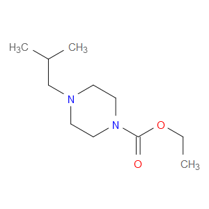 Ethyl 4-(2-methylpropyl)-1-piperazinecarboxylate