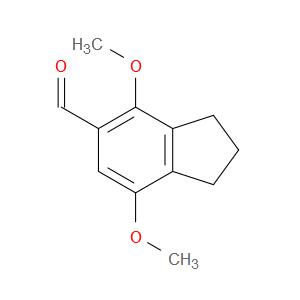 2,3-Dihydro-4,7-dimethoxy-1H-indene-5-carboxaldehyde