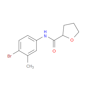N-(4-Bromo-3-methylphenyl)tetrahydro-2-furancarboxamide