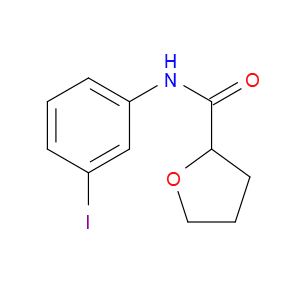 Tetrahydro-N-(3-iodophenyl)-2-furancarboxamide