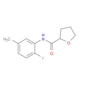 N-(2-Fluoro-5-methylphenyl)tetrahydro-2-furancarboxamide