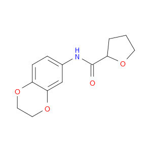 N-(2,3-Dihydro-1,4-benzodioxin-6-yl)tetrahydro-2-furancarboxamide