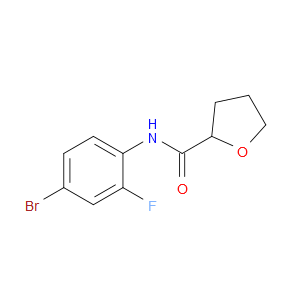 N-(4-Bromo-2-fluorophenyl)tetrahydro-2-furancarboxamide