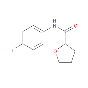 Tetrahydro-N-(4-iodophenyl)-2-furancarboxamide