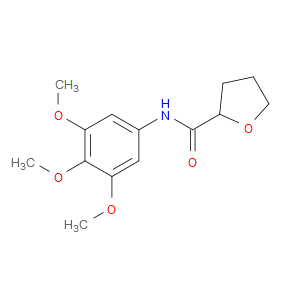 Tetrahydro-N-(3,4,5-trimethoxyphenyl)-2-furancarboxamide
