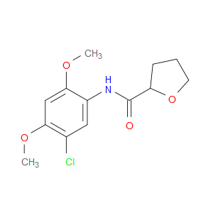 N-(5-Chloro-2,4-dimethoxyphenyl)tetrahydro-2-furancarboxamide