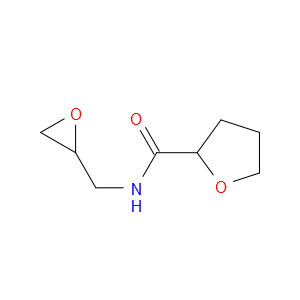Tetrahydro-N-(2-oxiranylmethyl)-2-furancarboxamide