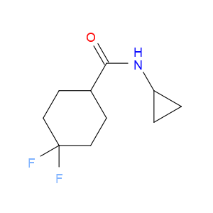 N-Cyclopropyl-4,4-difluorocyclohexanecarboxamide