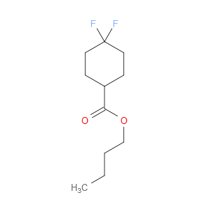 Butyl 4,4-difluorocyclohexanecarboxylate