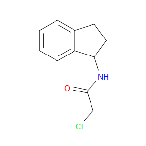 Acetamide, 2-chloro-N-(2,3-dihydro-1H-inden-1-yl)-