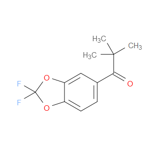 1-(2,2-Difluoro-1,3-benzodioxol-5-yl)-2,2-dimethyl-1-propanone