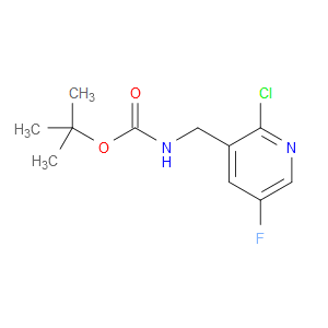 tert-butyl ((2-chloro-5-fluoropyridin-3-yl)methyl)carbamate