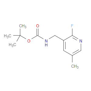 tert-butyl ((2-fluoro-5-methylpyridin-3-yl)methyl)carbamate
