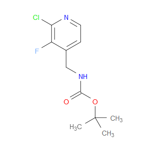 tert-butyl ((2-chloro-3-fluoropyridin-4-yl)methyl)carbamate