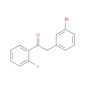Ethanone, 2-(3-bromophenyl)-1-(2-iodophenyl)-