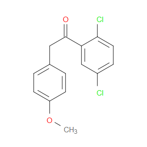 Ethanone, 1-(2,5-dichlorophenyl)-2-(4-methoxyphenyl)-