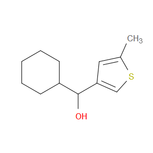 cyclohexyl(5-methylthiophen-3-yl)methanol