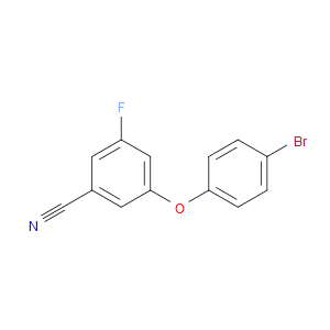 3-(4-Bromophenoxy)-5-fluorobenzonitrile