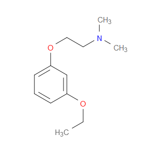 Ethanamine, 2-(3-ethoxyphenoxy)-N,N-dimethyl-