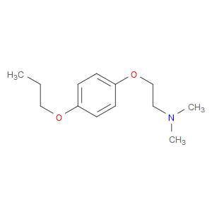 N,N-Dimethyl-2-(4-propoxyphenoxy)ethanamine
