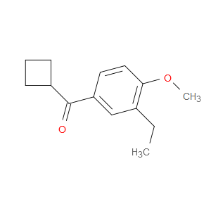 cyclobutyl(3-ethyl-4-methoxyphenyl)methanone