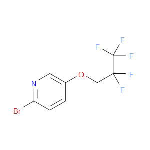 Pyridine, 2-bromo-5-(2,2,3,3,3-pentafluoropropoxy)-