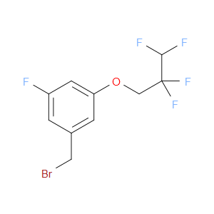1-(Bromomethyl)-3-fluoro-5-(2,2,3,3-tetrafluoropropoxy)benzene