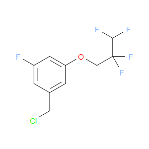 1-(Chloromethyl)-3-fluoro-5-(2,2,3,3-tetrafluoropropoxy)benzene