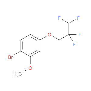 Benzene, 1-bromo-2-methoxy-4-(2,2,3,3-tetrafluoropropoxy)-