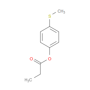Phenol, 4-(methylthio)-, 1-propanoate