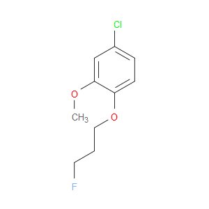 4-Chloro-1-(3-fluoropropoxy)-2-methoxybenzene