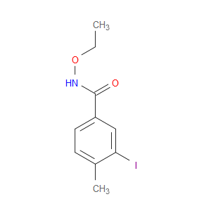 N-Ethoxy-3-iodo-4-methylbenzamide