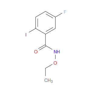 N-Ethoxy-5-fluoro-2-iodobenzamide