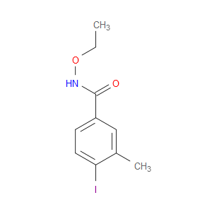 N-Ethoxy-4-iodo-3-methylbenzamide