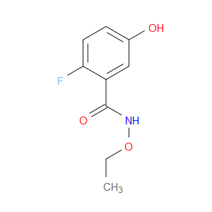 N-Ethoxy-2-fluoro-5-hydroxybenzamide