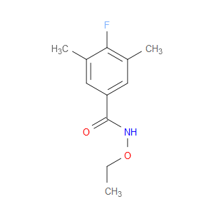 N-Ethoxy-4-fluoro-3,5-dimethylbenzamide