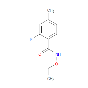 N-Ethoxy-2-fluoro-4-methylbenzamide